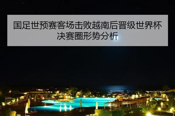 国足世预赛客场击败越南后晋级世界杯决赛圈形势分析